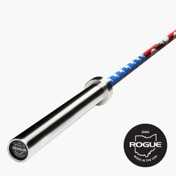 Men's 20KG/45LB Weightlifting Barbells | Rogue Fitness